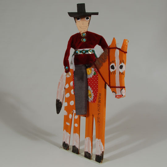 Mamie Deschillie Folk Art - C3753.57